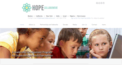 Desktop Screenshot of hopecollaborative.com